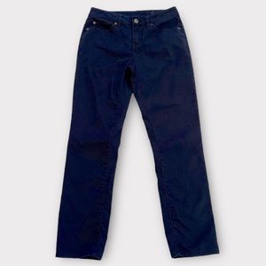 prAna Women’s Jeans Pants Approx 24 Straight Leg Organic Cotton Blend Navy